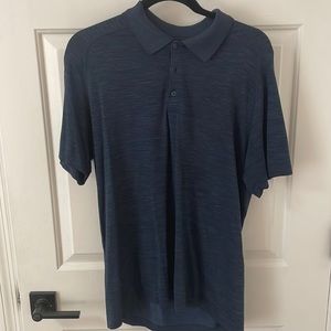 Navy LuluLemon Metal Vent Polo